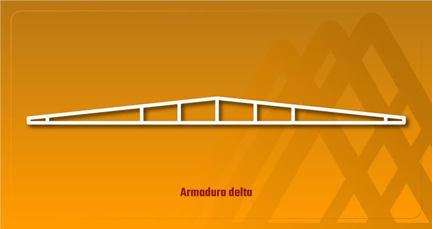 Armadura delta de acero