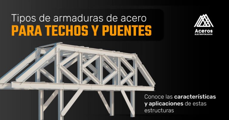 armaduras de acero para techos y puentes