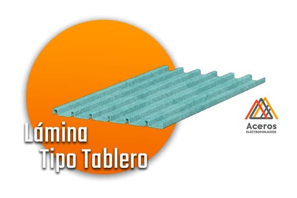 Lámina tipo tablero verde sobre fondo blanco