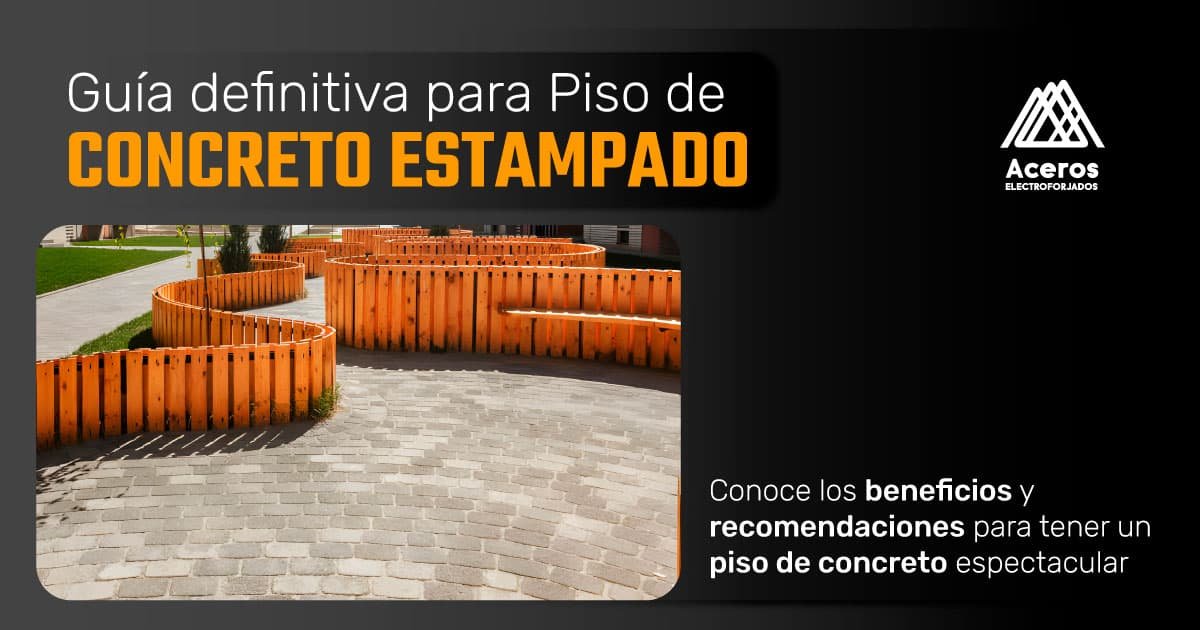 Guía Definitiva para hacer un Piso de Concreto Estampado ¡Es muy fácil!